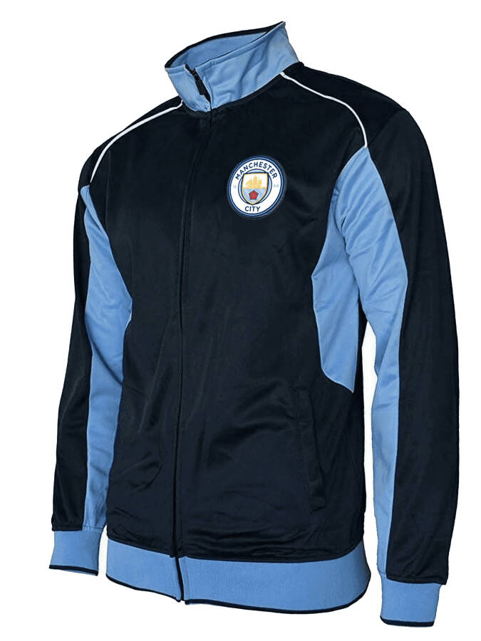 Manchester City Track Jacket (Youth and Adult Sizes) Licensed Manchester City Jacket (AM) - 1