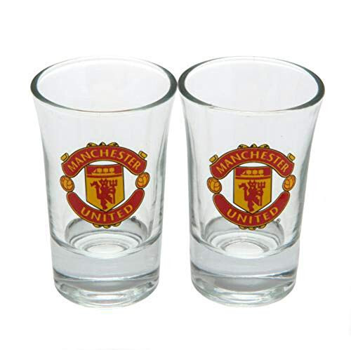 Manchester United Football Club - Club Crest Shot Glass Set - manchester united