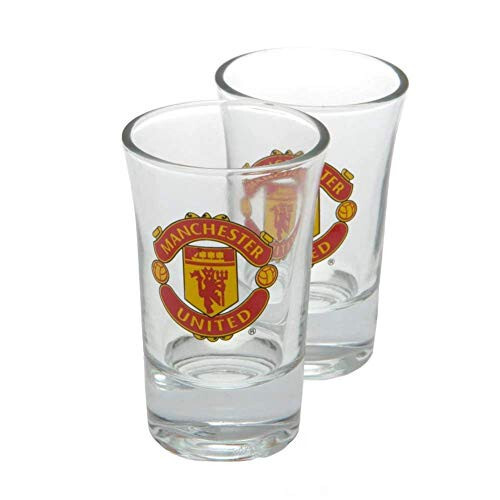 Manchester United Football Club - Club Crest Shot Glass Set - manchester united (1)