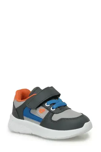 MANDEL.B4PR Grey Boy's Sneaker-Grey - POLARIS (1)