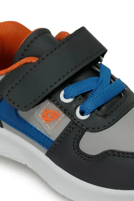 MANDEL.B4PR Grey Boy's Sneaker-Grey - 7