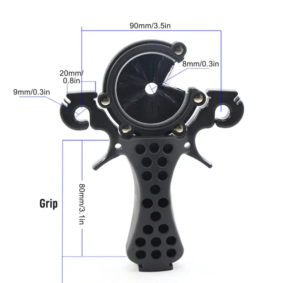 Мангала, найза, bali ovlash, qora, portativ, kuchli, naylon, zanglamaydigan po'lat, samarali baliq ovlash uskunalari - 7