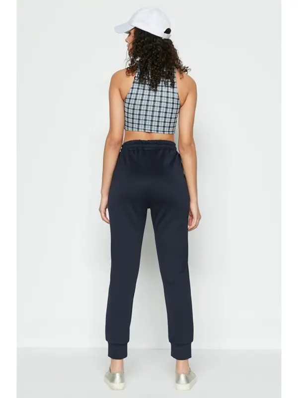 Manşet Paça Eşofman Altı 803 Lacivert-Lacivert - 4