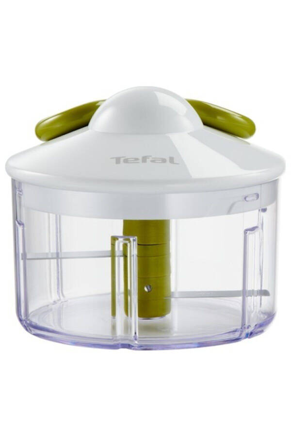 Manual 500 Ml Capacity Chopper and Slicer White - Yellow - 1