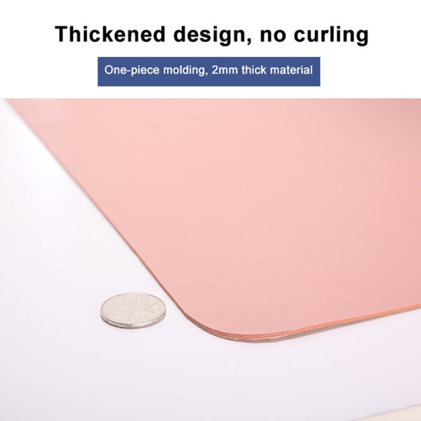 Manunclaims Non-Slip Desk Pad, Mouse Pad, Waterproof PVC Desk Table Protector, Ultra Thin Large Desk Blotter, Easy Clean Laptop Desk Writing Mat for Office Work/Home/Decor - 13