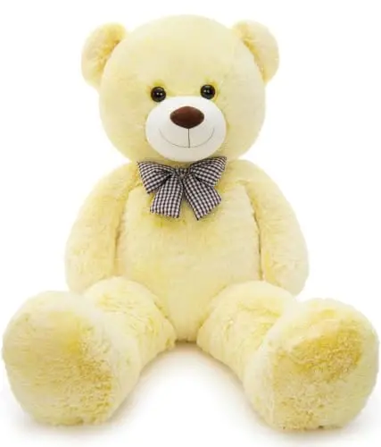MaoGoLan 47 Inch Giant Teddy Bear, Classic Soft Plush Gift | A sweet teddy bear stuffed animal gift for girlfriends, kids, birthdays, Valentine’s Day, Christmas, and anniversaries - MAOGOLAN