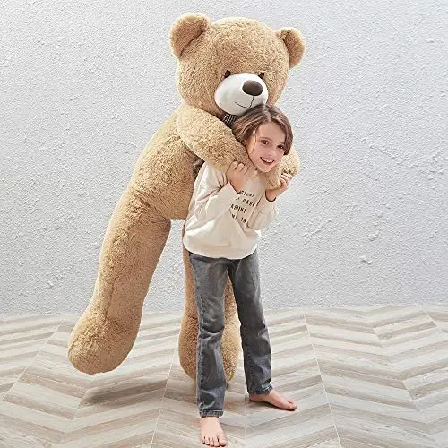MaoGoLan Big Teddy Bear 55 inches Giant Bear Stuffed Animals Large Plushies Life Size Teddy for Children Adults - 6