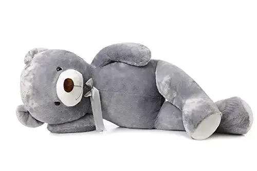 MaoGoLan Giant Grey Teddy Bear 47 inch 4 feet Large Stuffed Gray Teddy Bears Stuffed Animals for Girlfriend Children - 4