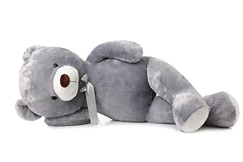 MaoGoLan Giant Grey Teddy Bear 47 inch 4 feet Large Stuffed Gray Teddy Bears Stuffed Animals for Girlfriend Children - 4