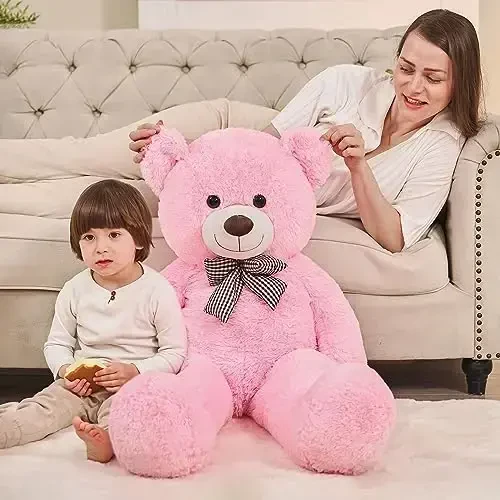 MaoGoLan Giant Teddy Bear 4 Feet,Adorable and Cuddly Big Teddy Bear Stuffed Animal 47