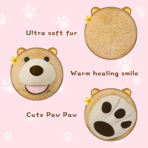 MaoGoLan Giant Teddy Bear Plush,39 inches Big Teddy Bear Stuffed Animal,Adorable Smiling Large Bear,Express Your Love Gift for Kids,Girlfriend,Baby Shower,Valentines Day,Christmas,Long Distance - 6