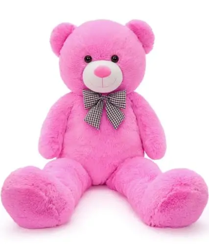 MaoGoLan Giant Teddy Bear 4 Feet,Adorable and Cuddly Big Bear Stuffed Animal 47