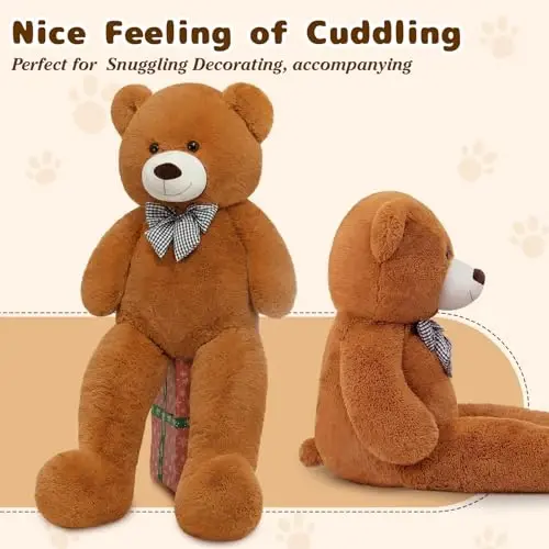 MaoGoLan Giant Extra Large Teddy Bear 55 inch Jumbo Stuffed Animals for Girlfriend Her - 6
