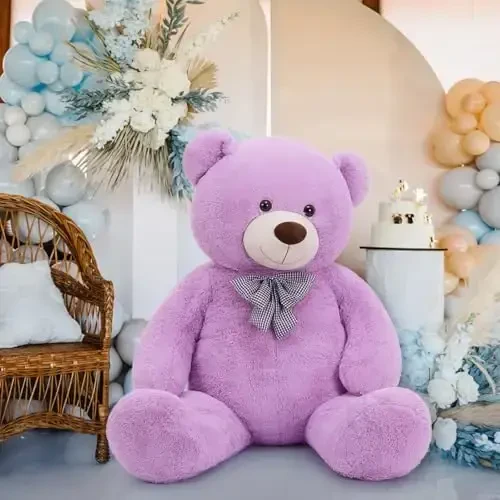 MaoGoLan Giant Purple Teddy Bear 55
