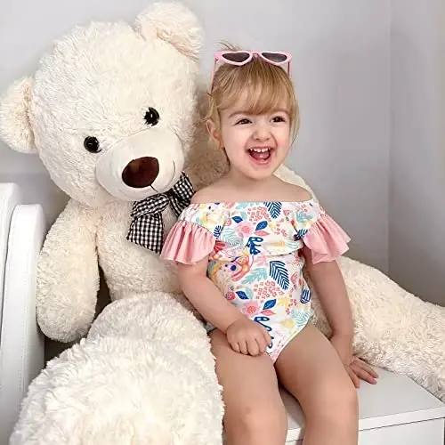 MaoGoLan Giant Teddy Bear Katta Qo'g'irchoq Ayiq Katta 4 Feet O'yinchoq Ayiq Bolalar uchun katta o'lchamdagi ayiq qiz do'sti yigit xotini bolalar - 2