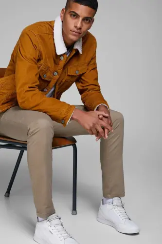 Krem Açık Renk Chino Pantolon - Marco Intelligence 12150160 - Beige - JACK & JONES (1)