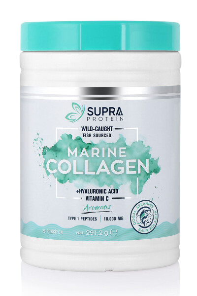 Marine Collagen Baliq Kollageni Gialuronik Kislota & Vitamin C - 28 Kunlik Kollagen - 1