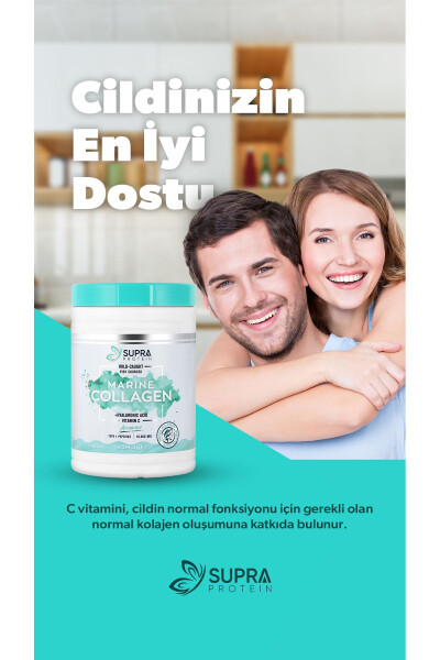 Marine Collagen Baliq Kollageni Gialuronik Kislota & Vitamin C - 28 Kunlik Kollagen - 4