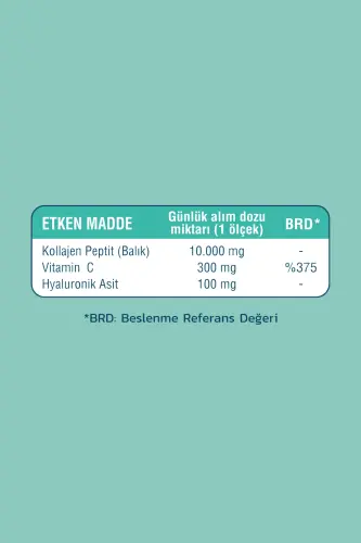 Marine Collagen Fish Collagen Hyaluronic Acid & Vitamin C - 28 Day Collagen - 6