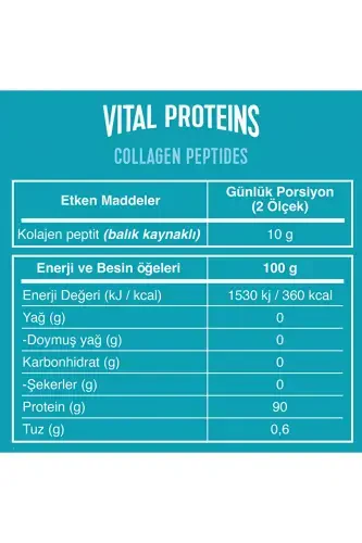 Marine kollagen 10 saşe X 10 gr Neytral ta'm - 3