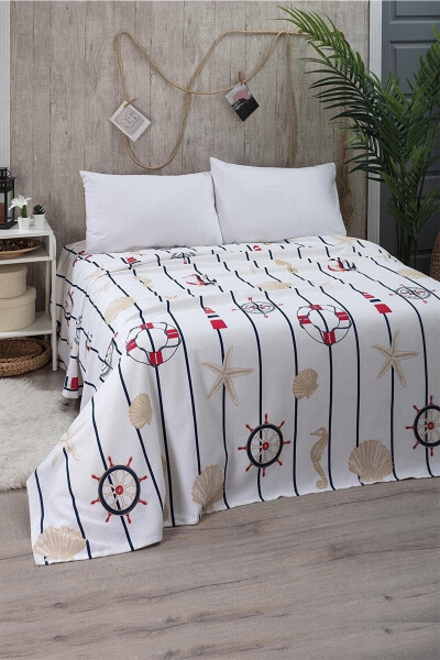 Marine Single Bedspread 170 X 230 - 3