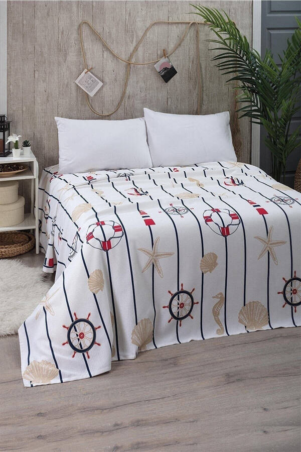 Marine Single Bedspread 170 X 230 - 1