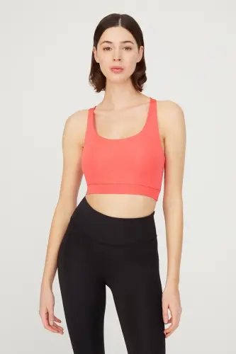 Marjon Engil Qo'llab-quvvatlash Orqa Detalligi Qoplangan Sport Bra - LOS OJOS (1)