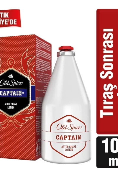 Tıraş Sonrası Losyon Captain 100 Ml - OLD SPICE