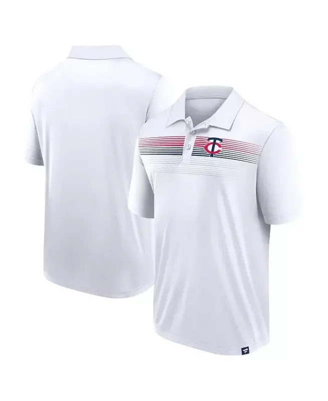 Branded Men's White Minnesota Twins Victory For Us Interlock Polo - W/an - FANATICS