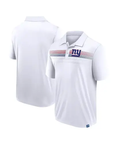 Branded Men's White New York Giants Victory For Us Interlock Polo-Wht/D.Royl - 1