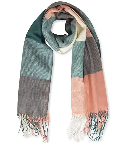 Market & Layne CasModazoneere Feel Winter Scarf - Sovuq ob-havo uchun iliq uzun katta o'lchamli ayollar sharfi - 6