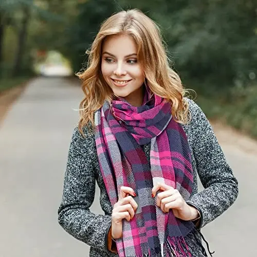 Market & Layne CasModazoneere Feel Winter Scarf - Warm Long Oversized Ladies Scarf for Cold Weather - 6