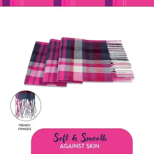 Market & Layne CasModazoneere Feel Winter Scarf - Warm Long Oversized Ladies Scarf for Cold Weather - 6