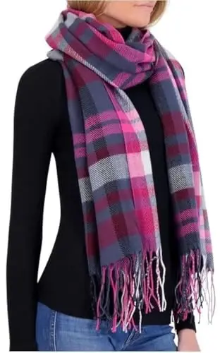 Market & Layne CasModazoneere Feel Winter Scarf - Warm Long Oversized Ladies Scarf for Cold Weather - MARKET