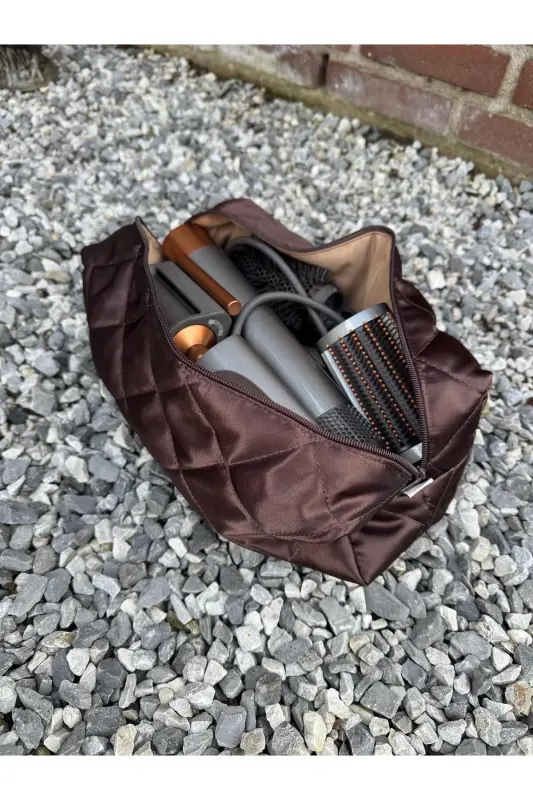 Marron Saç Şekillendirici Çantası / Dyson Airwrap Uyumlu - 2
