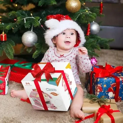Marstone Toys for 1+ Year Old Girl Gifts, First birthday Gifts for Girls, 8-in-1 Montessori Toddler Toys House with Learning and Playing, Christmas and Birthday Gifts for kids Aged 1-2 - 6