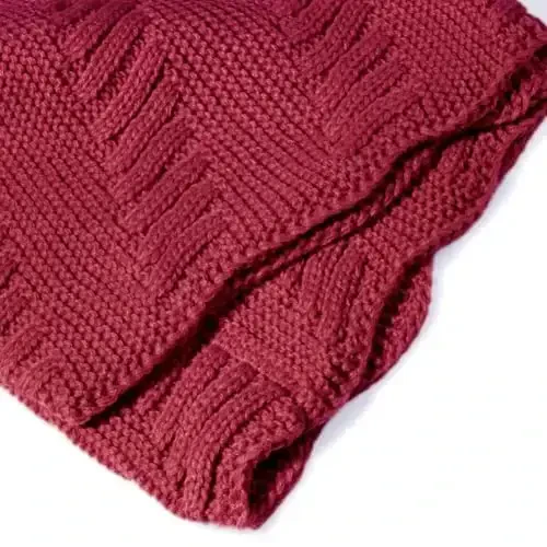 Marte&Joven Thick Warm Women Infinity Scarf White Fashion Knit Winter Circle Loop Scarves - 5