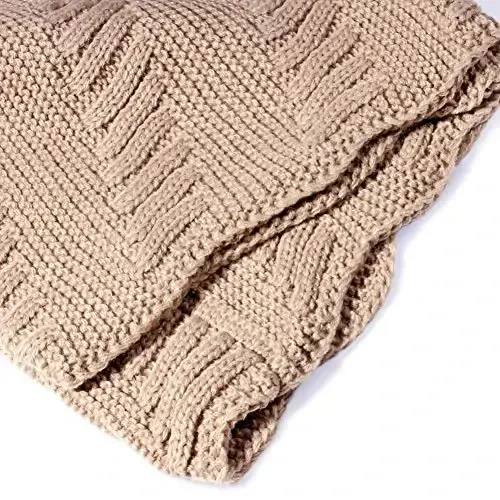 Marte&Joven Thick Warm Women Infinity Scarf White Fashion Knit Winter Circle Loop Scarves - 5