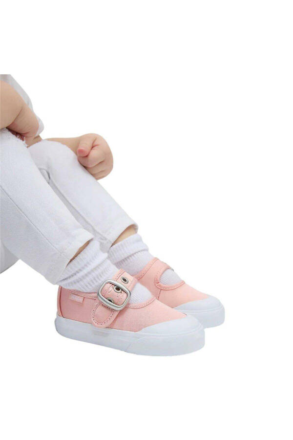 Mary Jane Baby Pink Sneaker - 5