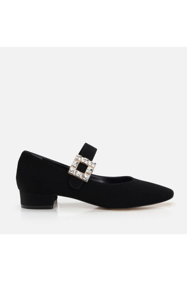 Mary Jane Black Women Chunky Heel - 1