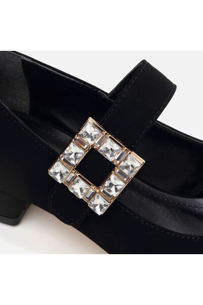 Mary Jane Black Women Chunky Heel - 3