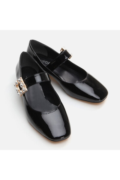 Mary Jane Black Women Chunky Heel - 3