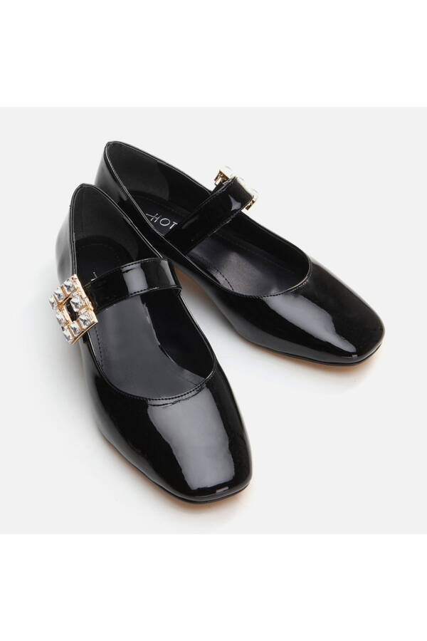 Mary Jane Black Women Chunky Heel - 3