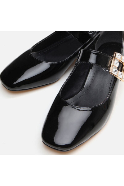 Mary Jane Black Women Chunky Heel - 4