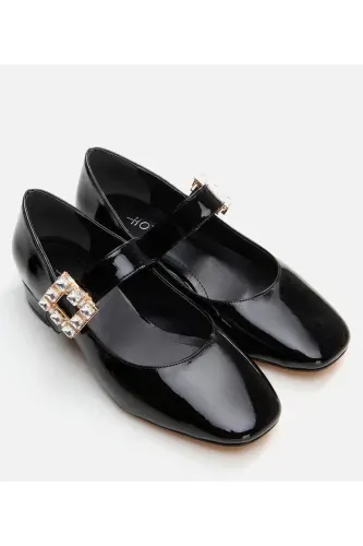 Mary Jane Black Women Chunky Heel - HOTIÇ (1)