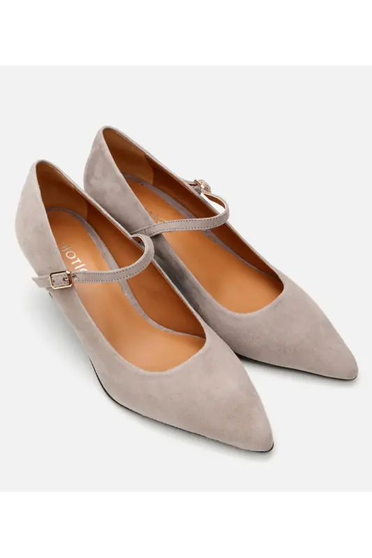 Mary Jane Haqiqiy Charm Vizon Ayollar Stiletto - 2