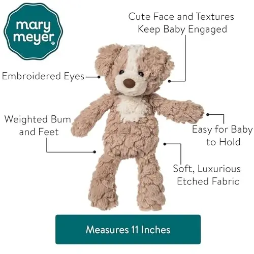 Mary Meyer Putty Nursery Soft Toy, Hound, 1 Count (Pack of 1) - 2