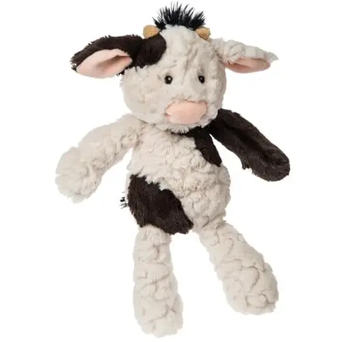 Mary Meyer Putty Nursery Bunny Soft Toy, Cow, 1 Count (Pack of 1) - 2