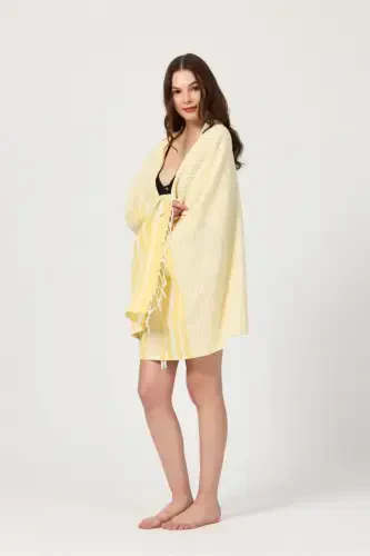 Maryon Pestemal 100% Cotton Bath Towel - MULBERRY (1)