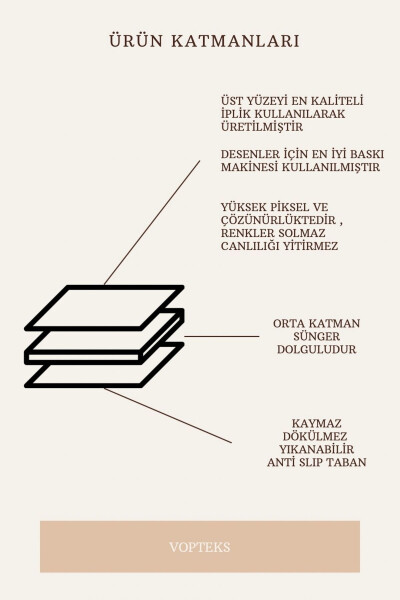 Mashinada Yuviladigan Sirpanmaydigan Taglikli Qora Oq Gilam - 4